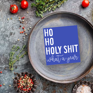 Ho Ho Holy Shit sticker