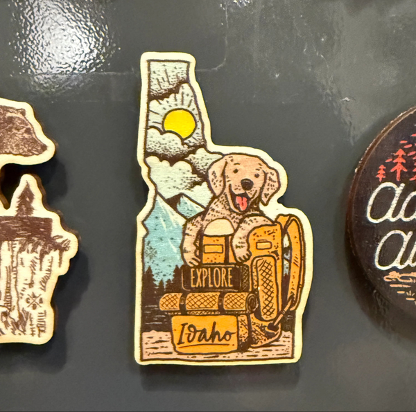 Idaho Explorer Puppy Magnet, CDA