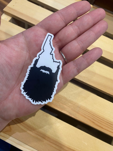 Idaho Beard SMALL Sticker