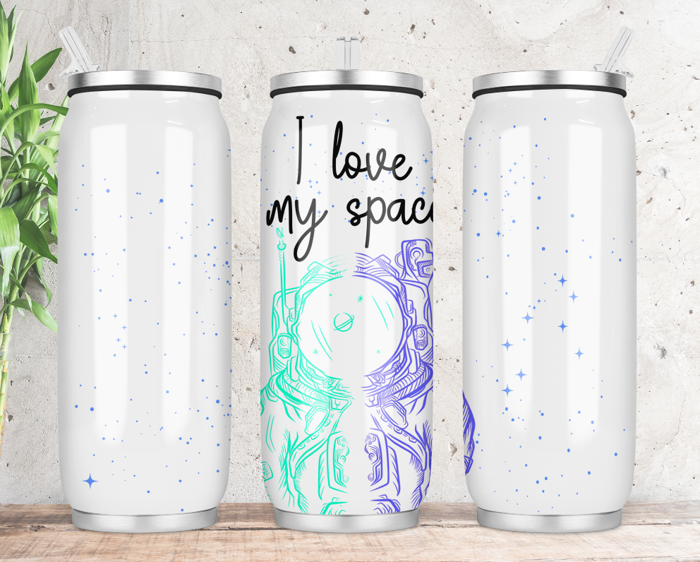 I Love My Space Stainless Steel Tumbler