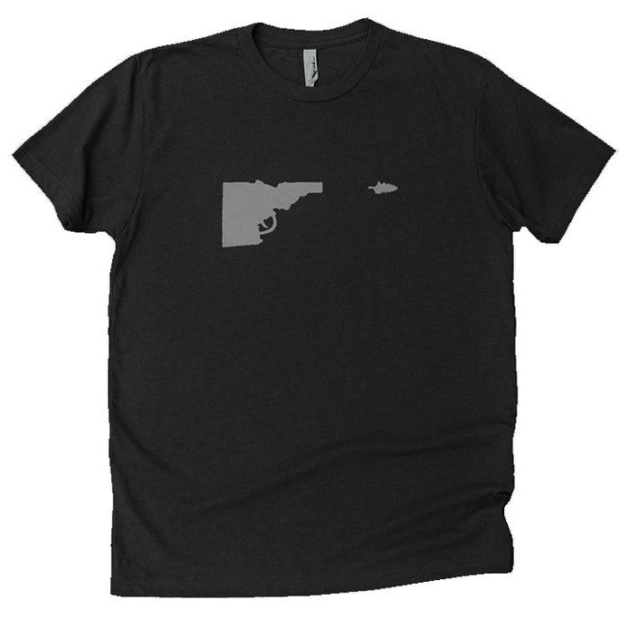 Idaho Tree Gun Black, BANANA ink