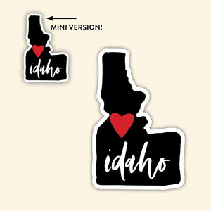 Sticker - Mini Idaho black