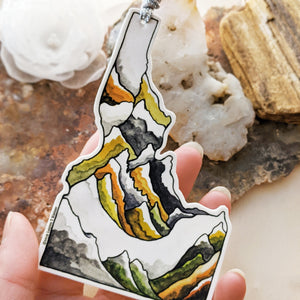 Lauren T Kistner Mountains Ornament