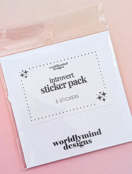 Large sassy sticker pack