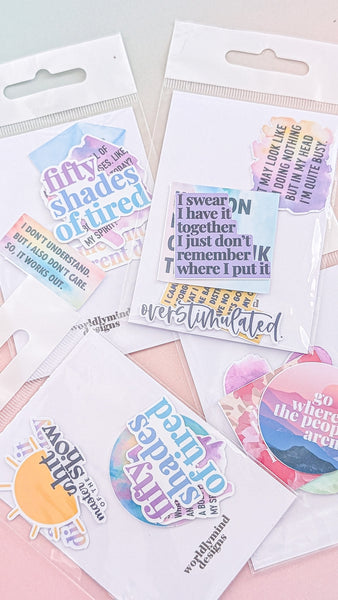 Mini Sassy Sticker Pack
