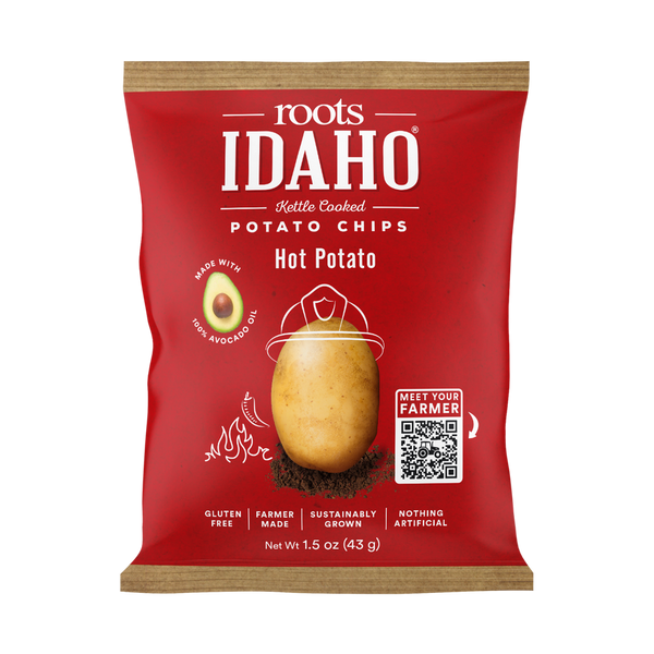 Snack Serve Roots Idaho Potato Chips!