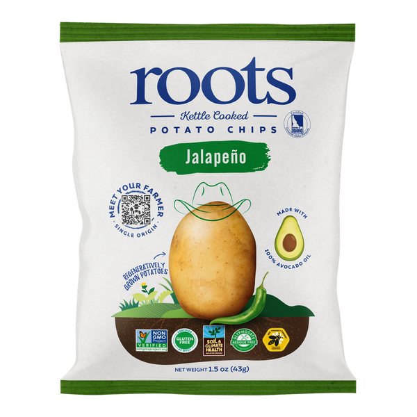 Snack Size Roots Idaho Potato Chips, Variety of Flavors 1.5oz