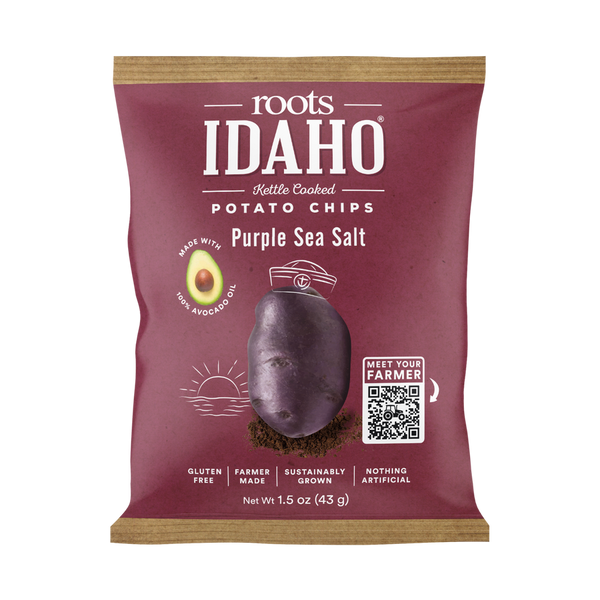 Snack Serve Roots Idaho Potato Chips!
