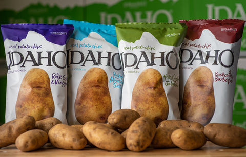Idaho Potato Chips, Teton Valley Brands Variety Flavors
