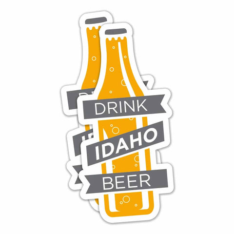 Drink Idaho Beer Sticker