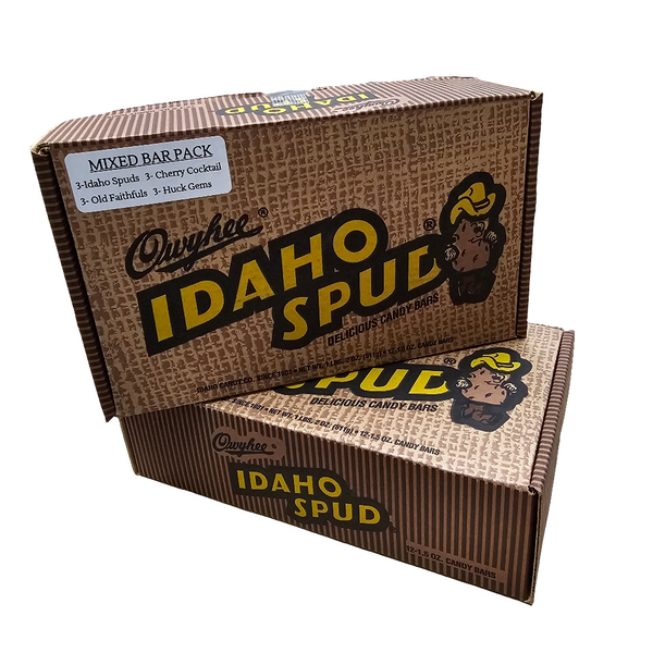 Idaho Candy Mailer, 12 Mixed Bars by Idaho Candy Co.