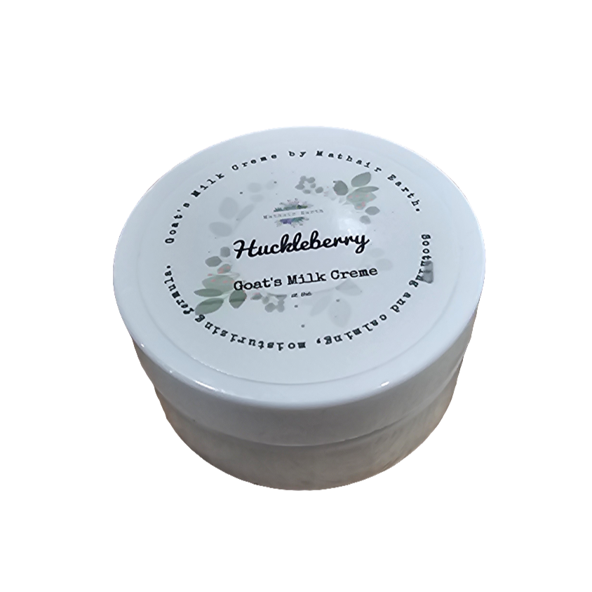 Huckleberry Mathair Earth Goat's Milk Body Creme