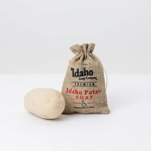 Idaho Potato Shaped Soap, Huckleberry Scented.