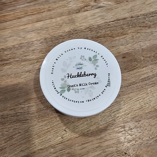 Huckleberry Mathair Earth Goat's Milk Body Creme