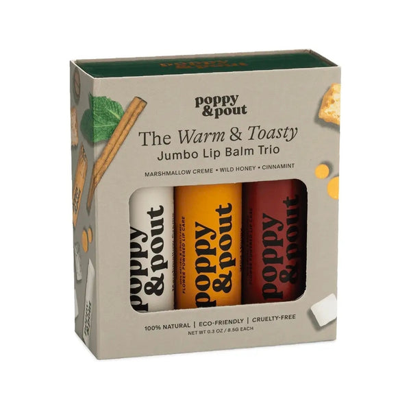 Poppy & Pout Lip Balms Gift Sets