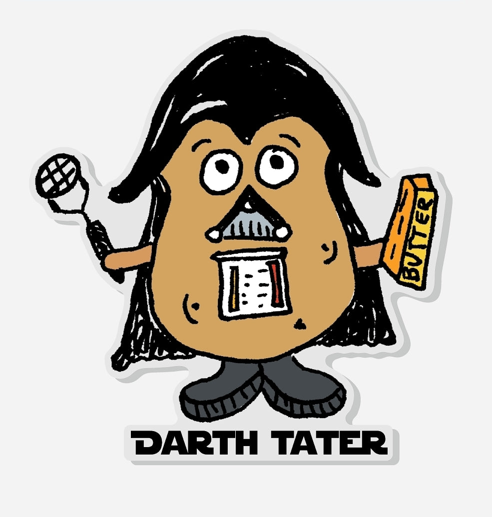 Acrylic Darth Tater Magnet