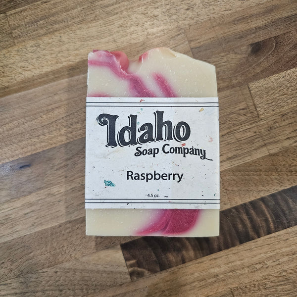 Raspberry with Goats Milk Soap, Idaho Soap Company
