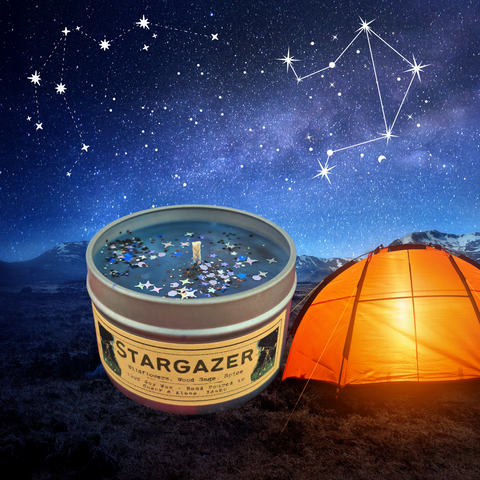 Stargazer 4oz Tin Candle