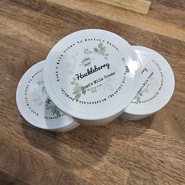 Huckleberry Mathair Earth Goat's Milk Body Creme
