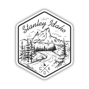 Stanley Idaho Sticker, CDA