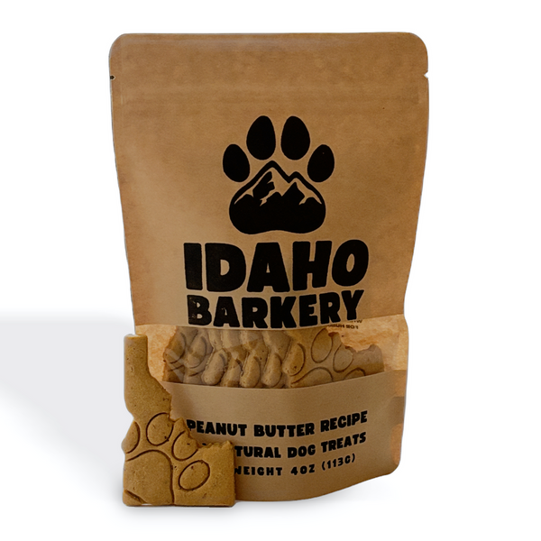 Idaho Shaped Peanut Butter Biscuits by Idaho Barkery