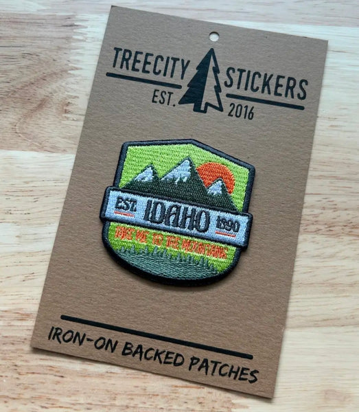 Est 1890 Idaho Patch