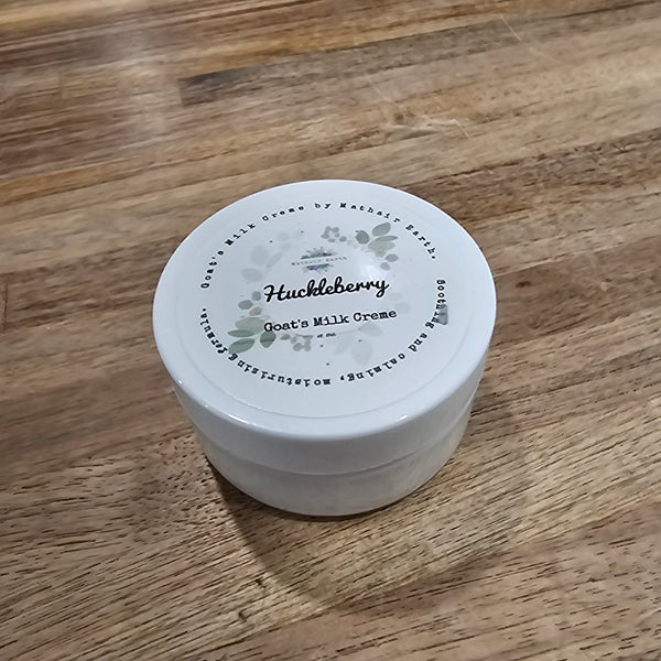 Huckleberry Mathair Earth Goat's Milk Body Creme