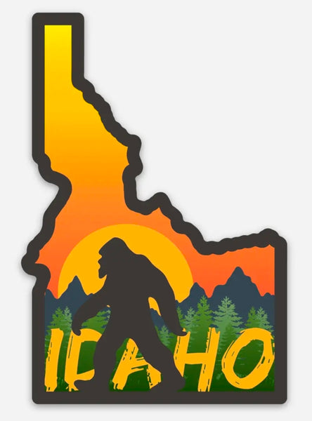Idaho Sasquatch Mini Sticker