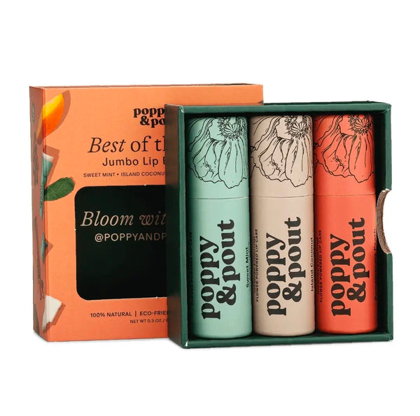 Poppy & Pout Lip Balms Gift Sets