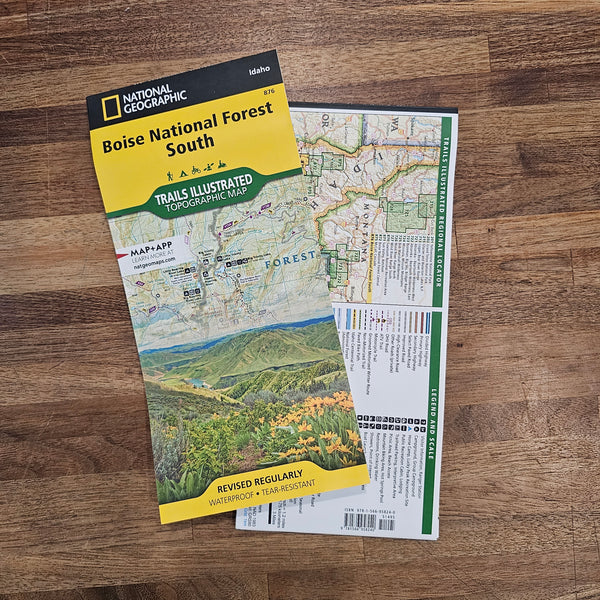 National Geographic Maps, Assorted Idaho