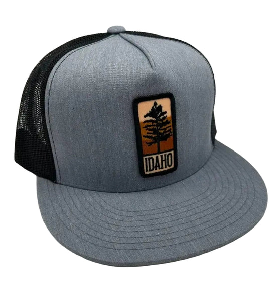 Idaho Lone Pine Flat Bill Trucker Hat