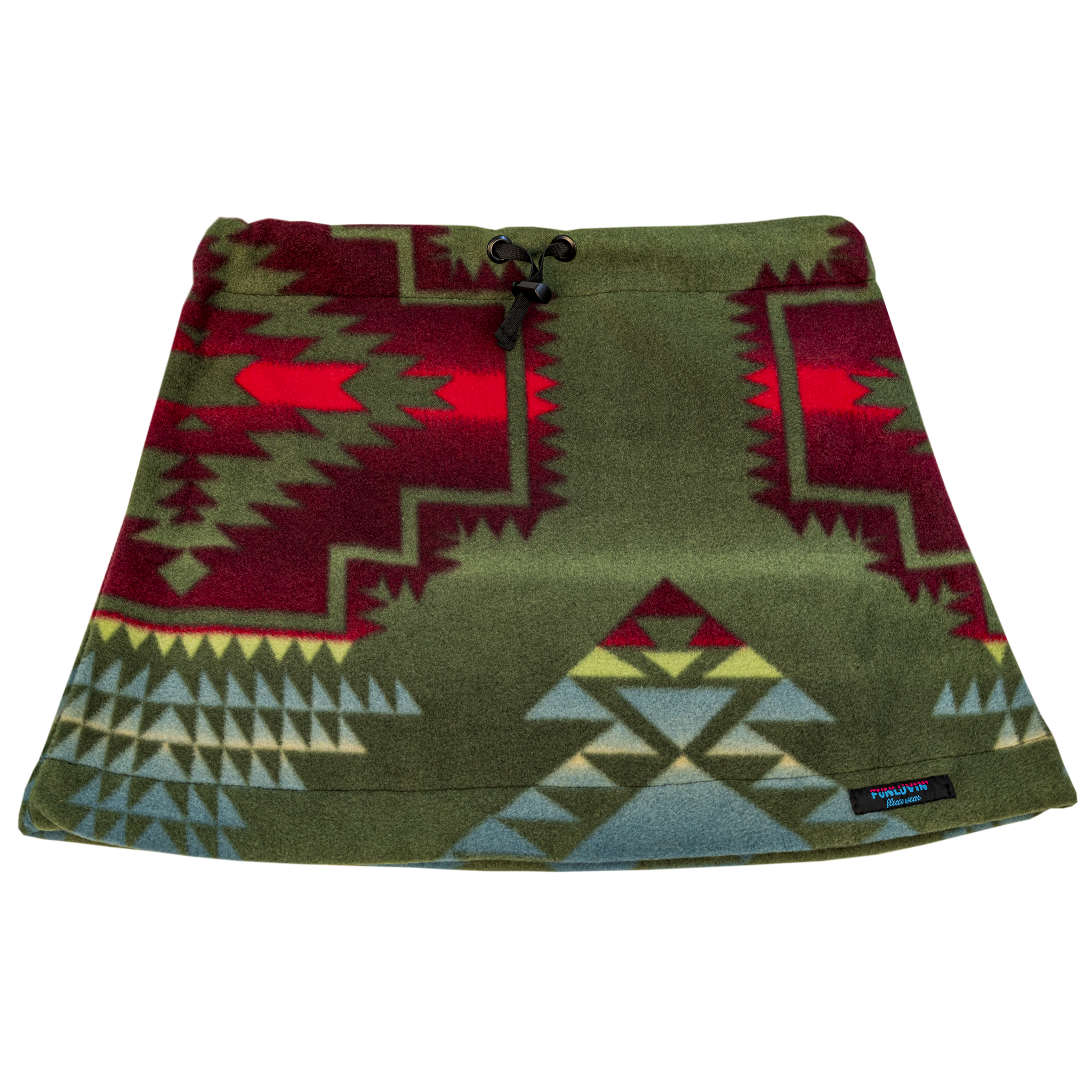 Windrunner Green Fleece Skirt