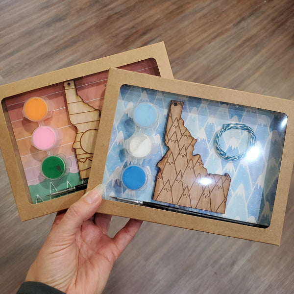 DIY Idaho Ornament Paint Kit