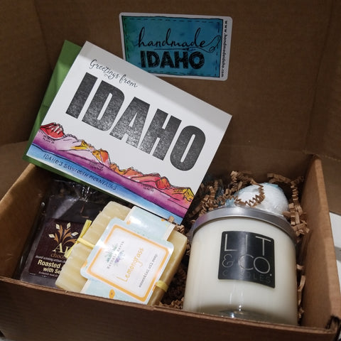 Idaho Spa Box, local gifts Handmade Idaho