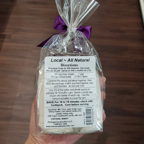 Huckleberry Muffin Mix
