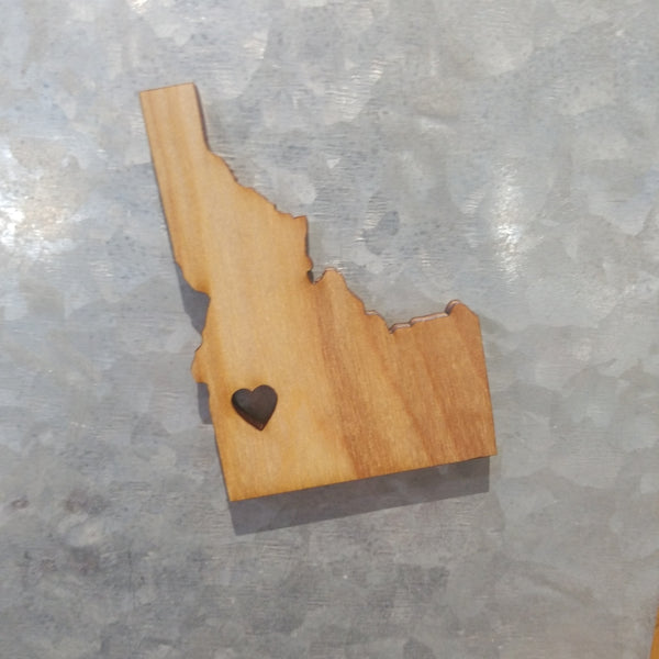 lost little things - wood magnet