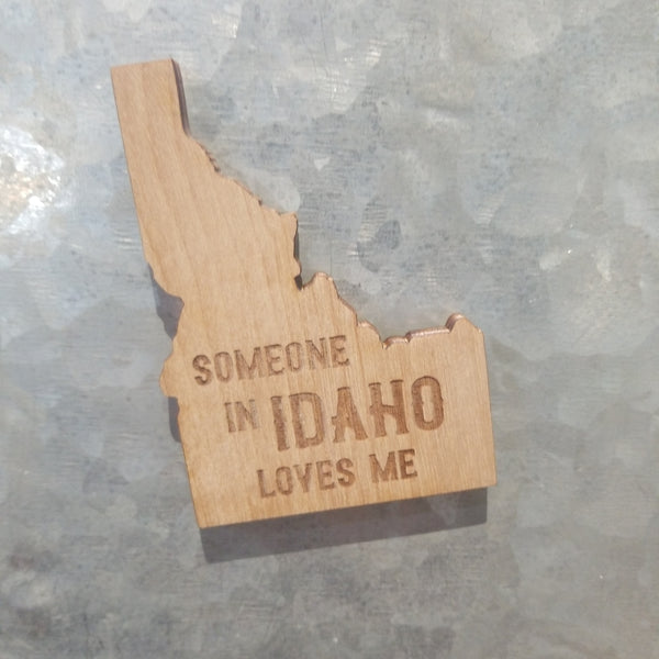 lost little things - wood magnet