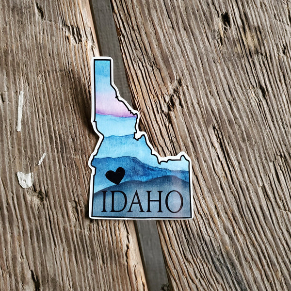 Idaho Heart Sticker