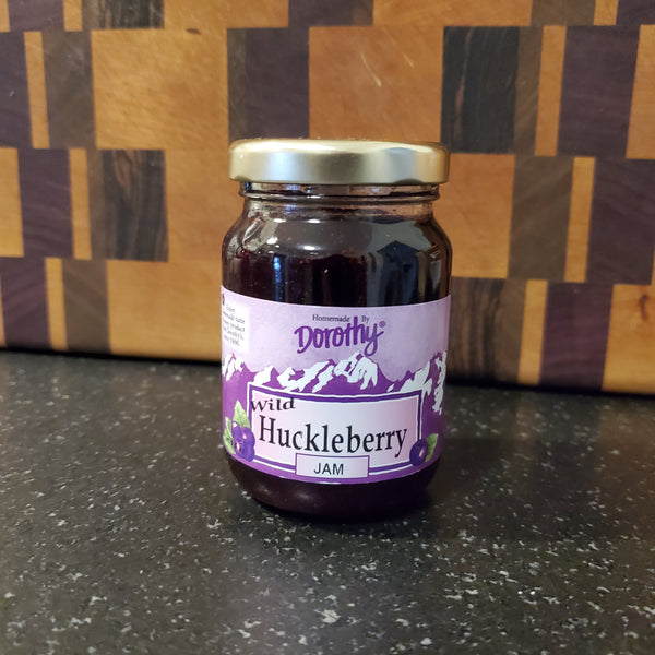 Huckleberry Jam- 5.5oz Small Jar