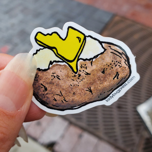 Idaho Spud Sticker