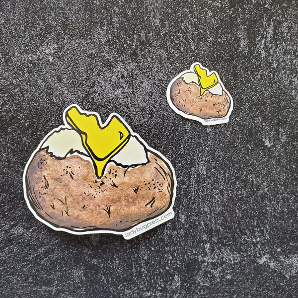 Idaho Spud Sticker
