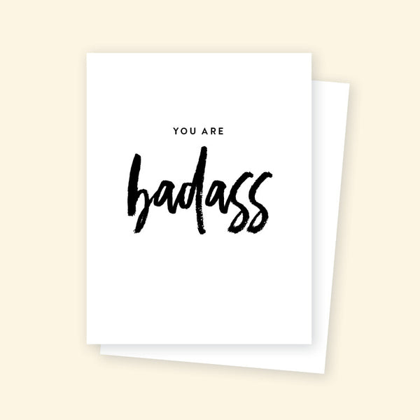 Greeting Card - You are badass
