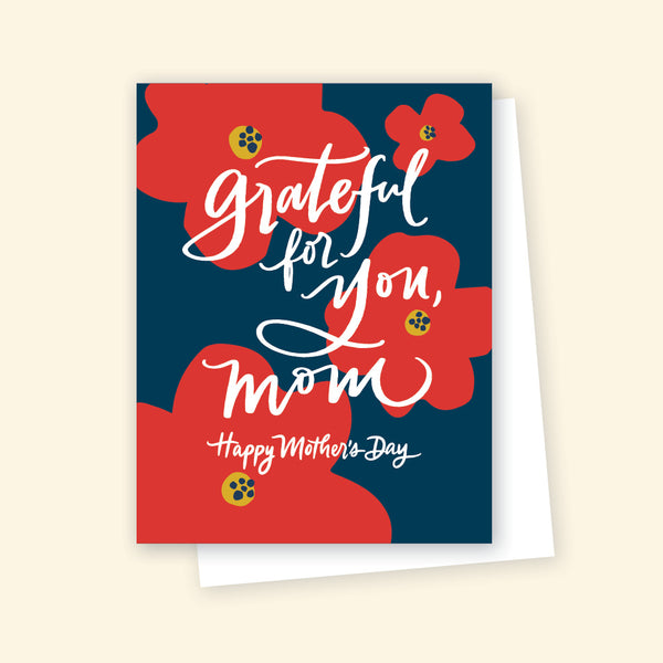 Greeting Card - Grateful for you, Mom
