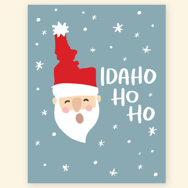 Greeting Card - Idaho ho ho