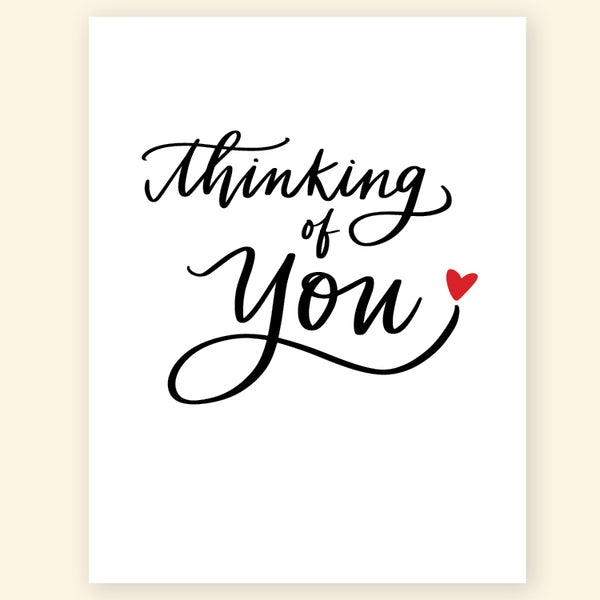 Greeting Card - Thinking of You