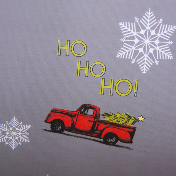 Ho Ho Ho Vintage Truck Wrapping paper, 20x29 inches