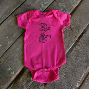 Bike onesie, eco-friendly waterbased inks