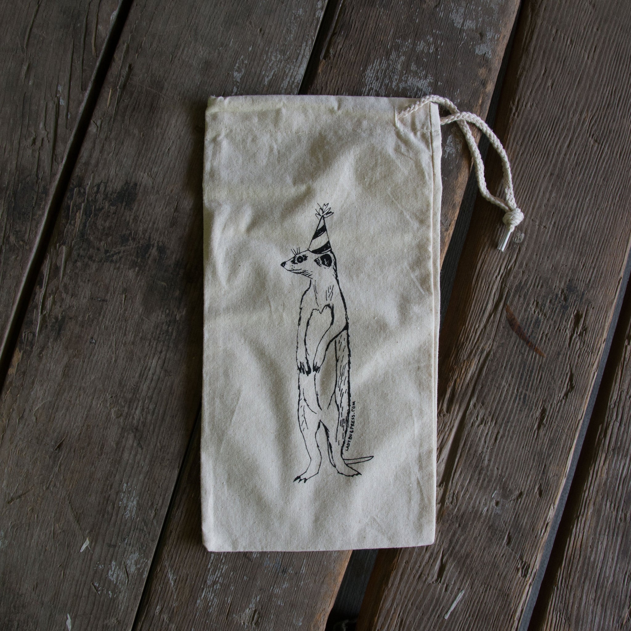 Meerkat Wine Bag, medium bulk and produce bag