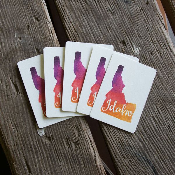 Idaho Watercolor 6-pack Gift Tags