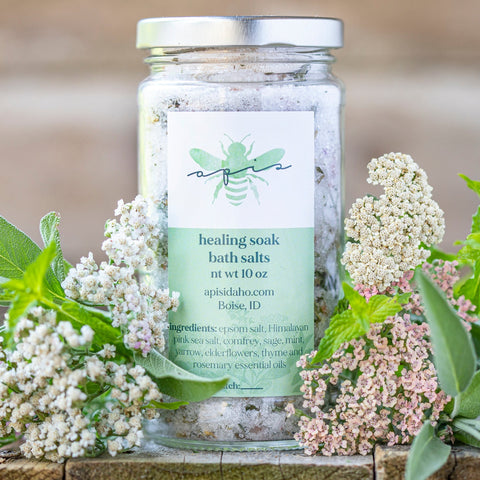 Healing Soak Bath Salt Apis Natural Skincare